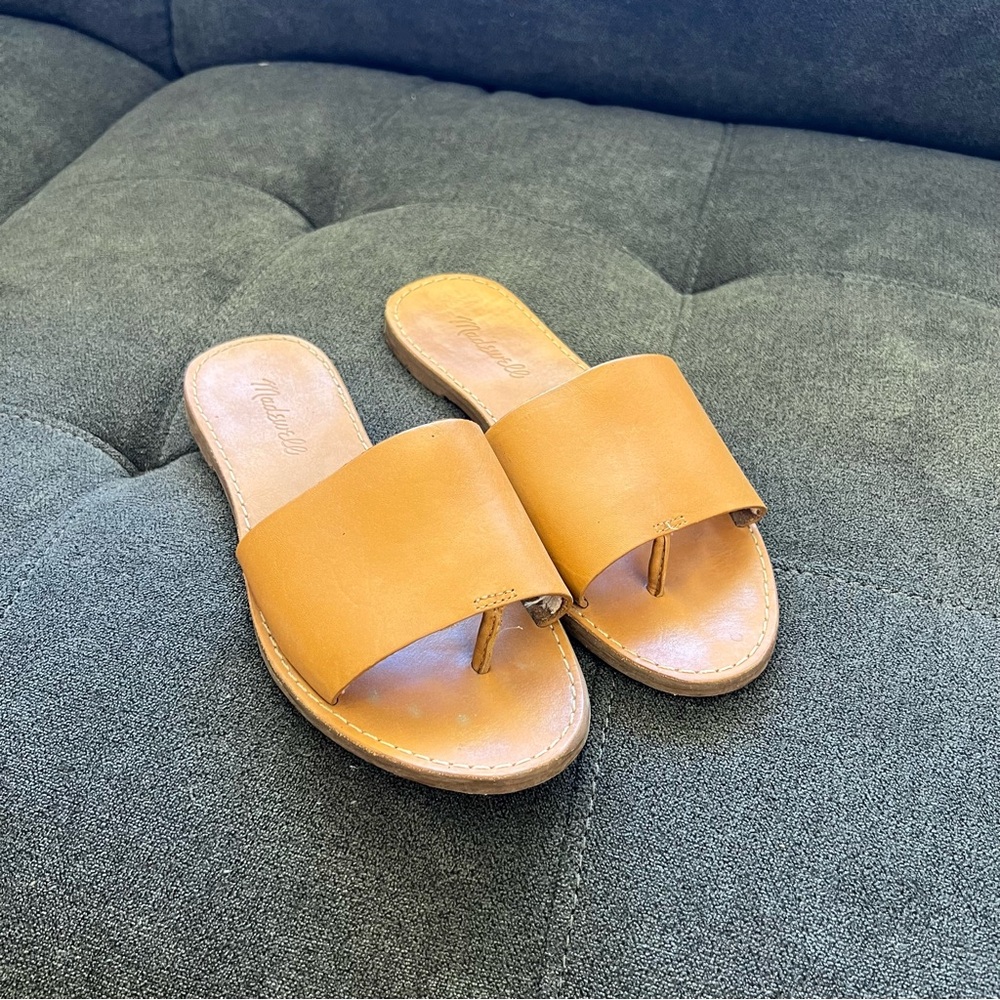 Madewell Boardwalk Post slide sandals